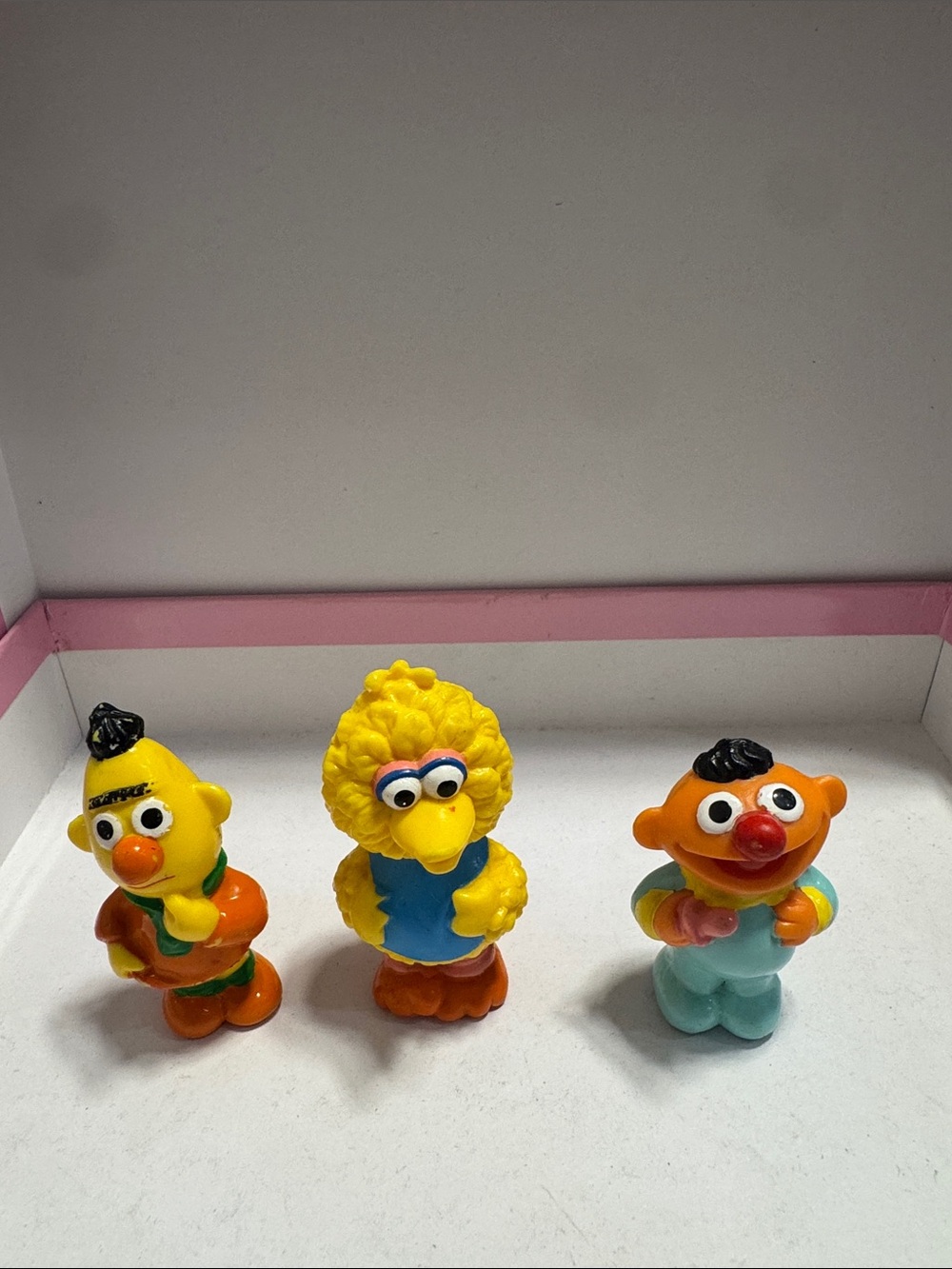 Sesame Street Plush-Style Vinyl Figures Set - Yellow Big Bird & Friends